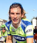 Filippo Pozzato nel dopo arrivo