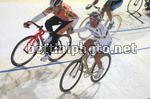 Paolo Bettini prova lo scambio con Marco Villa