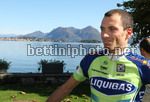Ivan Basso sul Lago Maggiore
