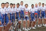 foto del team Katusha a Marina di Bibbona