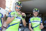 Ivan Basso prova gli occhiali
