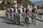 Il Team Vacansoleil in allenamento
