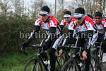 Mikhaylo Khalilov in allenamento con il team a Santa Severa