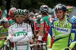Ivan Basso al via con Danilo Di uca