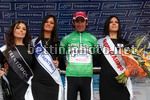 Giampaolo Caruso con la maglia di leader della montagna