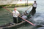 Lance Armstrong in gondola a Venezia
