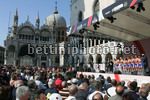 Il team Rabobank alla presentazione dei Cent'anni del Giro d'Italia