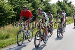 Mario Cipollini con Giovanni Visconti, Andriy Gryvko e Dmytro Grabovskyy