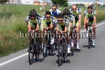 Il team Isd - Neri in allenamento a cronometro