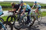 Levi Leipheimer in allenamento a cronometro con Lance Armstrong