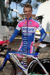 Damiano Cunego prima dell'uscita in allenamento