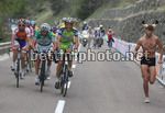 Ivan Basso con Danilo Di Luca e Denis Menchov