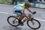 la discesa di Lance Armstrong verso Bergamo