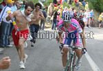 l'attacco di Damiano Cunego sul Colle Gallo