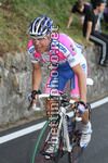 Damiano Cunego attacca in salita