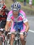 l'attacco in salita di Damiano Cunego