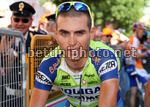 Valerio Agnoli dopo l'arrivo