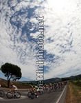 Il gruppo nella 20a tappa