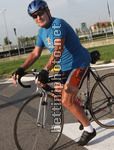 Renzo Zanazzi alla pedalata azzurra 2009