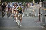Johnny Hoogerland  in azione durante il Criteium a Curacao