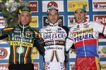 Niels Albert  sul podio con Nijs e Stybar