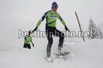Roman Kreuziger con le ciaspole