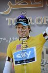 Edvald Boasson Hagen ,primo leader in Qatar