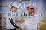 premiazione di Geert Steurs in Qatar