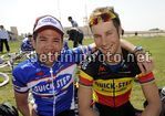 Andreas Stauff e Tom Boonen 