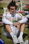 Filippo Pozzato prima del via