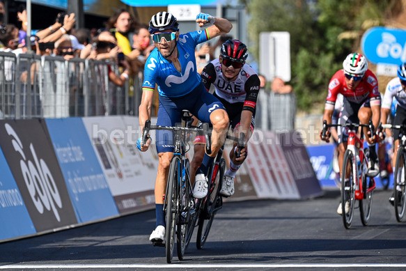 Alejandro Valverde conquista tappa e maglia. Photo Credit: Bettini Photo